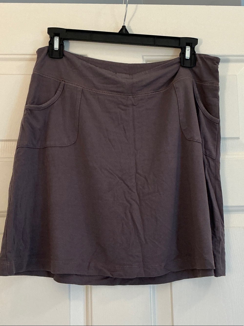 fresh produce Brown A-Line Skort with Pockets size Medium